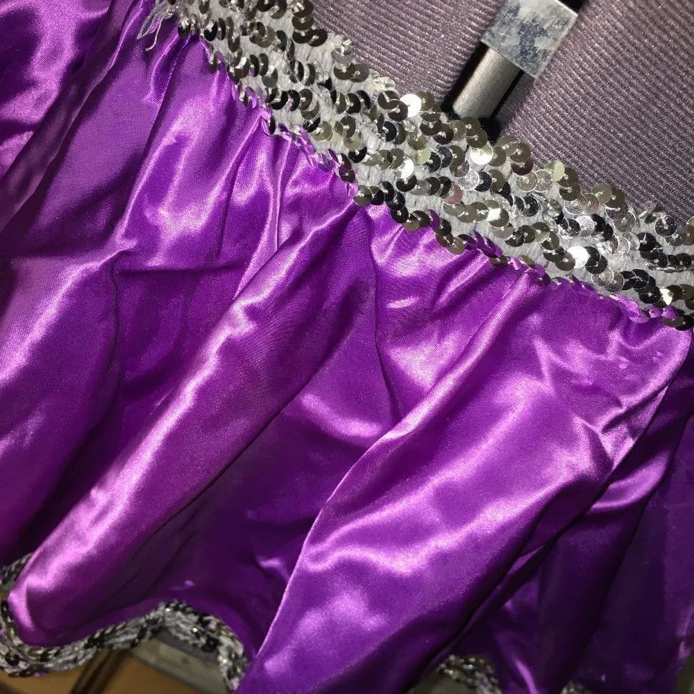Dance Sequin Halloween Dress Up Skirt Costume 3-6M